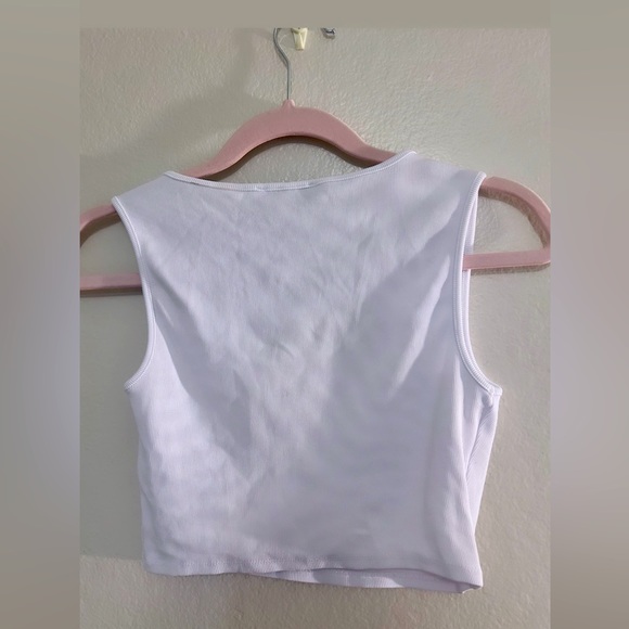 Pull&Bear White Top - Picture 2 of 2